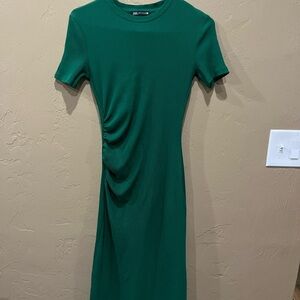 Zara Emerald Green Midi Dress